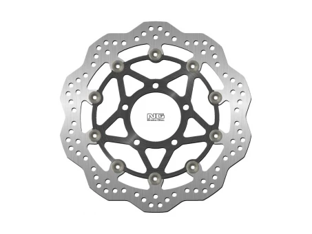 Disc frana fata NG -  TRIUMPH TIGER 800 /XC/XCA/XCR/XCX/XR 10-20, TIGER EXPLORER 1200 / XC/XCA/XCX/XR 12-18 (305X82,5X5MM) (5X10,25MM) WAVE flotant (centru aluminiu) | NG1695XG
