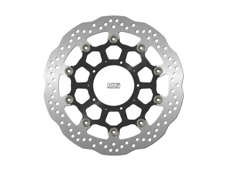 Disc frana fata NG -  HONDA VFR 1200 10-17 (320X94X5MM) (5X6,25MM) WAVE flotant (centru aluminiu) | NG1750XG