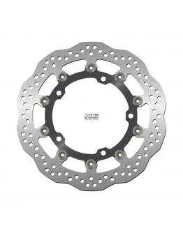 Disc frana fata NG -  KAWASAKI NINJA 400 / Z 400 '18-'22, ZX-25R '21-'22 (310X141,75X5MM) (5X10,25MM) WAVE (centru aluminiu)