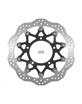 Disc frana fata NG -  HONDA CB 650R '19-'22, CBR 650R '19-'21 (310X106X4,5MM) (5X10,25MM) WAVE (centru aluminiu)