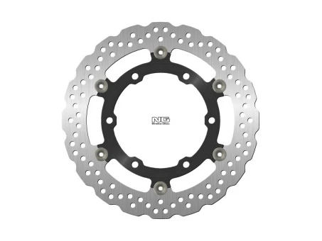 Disc frana fata NG -  KAWASAKI 250R NINJA 08-14, ZX-25R 250 19-20, Z 250 13, (290X130X4,5MM) (6X10,25MM) WAVE (centru aluminiu) | NG2009XG