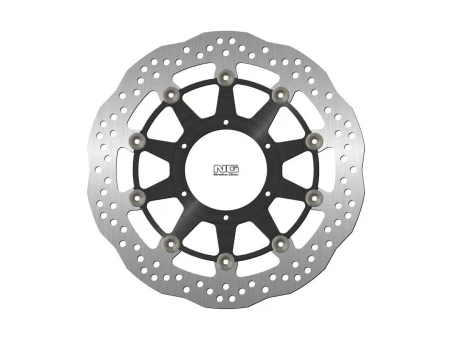 Disc frana fata NG -  HONDA CBR 1000RR FIREBLADE 06-07, VTR 1000R 00-06, VTR 1000 SP-1/SP-2 00-06 (320X94X4,5MM) (6X6,25MM) WAVE flotant (centru aluminiu) | NG2031XG