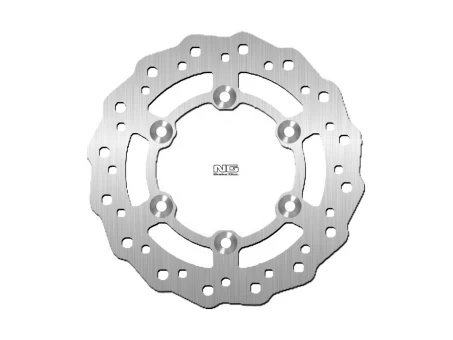 Disc frana fata NG -  SUZUKI RM 85 05-20, YAMAHA YZ 80 93-05 (220X100,5X3MM) (6X6,25MM) WAVE | NG745X