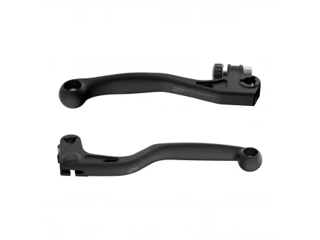 Kit manete frana si ambreiaj POLISPORT - (ATP UNBREAKABLE) HONDA CR 125R '04-'07; CR 250R '04-'07 - Negru