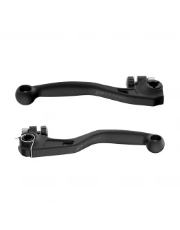 Kit manete frana si ambreiaj POLISPORT - (ATP UNBREAKABLE) HONDA CRF 450R '21-'24; CRF 450RX '21-'24 - Negru