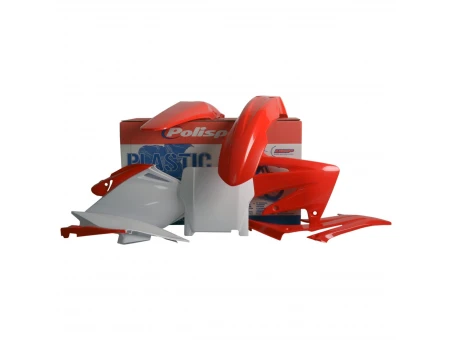 Kit plastice POLISPORT - HONDA CRF 250R '06-'07 - Rosu Alb