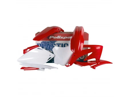 Kit plastice POLISPORT - HONDA CRF 450R '0ERWONO Alb