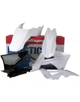 Kit plastice POLISPORT - GAS GAS EC/EC-E 125 '11; EC/EC-E 200 '11; EC/EC-E 250 '11; EC-EC-E 300 '11 EC/EC-F '11 - Alb Negru