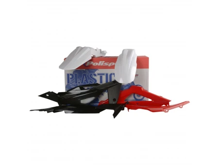 Kit plastice POLISPORT - Husqvarna TC/FE Negru Rosu