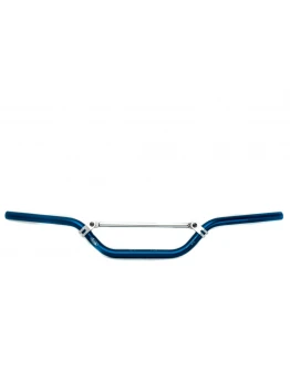 Ghidon Aluminiu ACCEL cu Crossbar (22,2mm) MX MINI - Albastru
