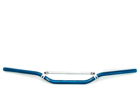 Ghidon aluminiu cu cross-bar, 22.2mm HONDA CR  culoare albastru (latime. 800MM, inaltime. 71MM) | SH02BL