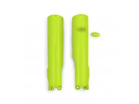 Protectie suspensie fata UFO HUSQVARNA TC 125 / 250 23-24, TE 150 / 250 / 300 24, FC / TX / FX / FE 300 / 350 / 450 / 501 24, culoare Galben Fluo | HU04312104