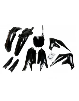 Kit complet plastice UFO (FULL KIT) YAMAHA YZF 250 '19-'23, YZF 450 '18-'22 culoare Negru