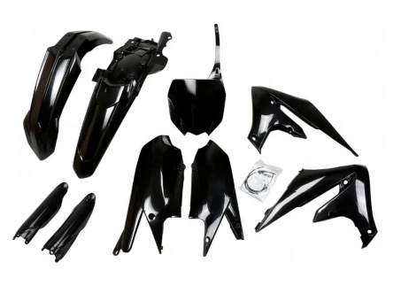 Kit complet plastice UFO (FULL KIT) YAMAHA YZF 250 19-23, YZF 450 18-22 culoare Negru | YAKIT321F001