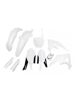 Kit complet plastice UFO (FULL KIT) YAMAHA YZF 250 '19-'23, YZF 450 '18-'22 culoare Alb