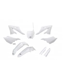 Kit complet plastice UFO (FULL KIT) YAMAHA YZ 125 / 250 '22-'24 culoare Alb