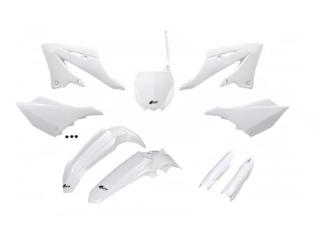 Kit complet plastice UFO (FULL KIT) YAMAHA YZ 125 / 250 22-24 culoare Alb | YAKIT324F046