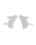 Set Capace Radiator Racetech (RTech) T7 Revolution Yamaha Tenere 700 '19-'24 (Stanga/Dreapta) - Alb