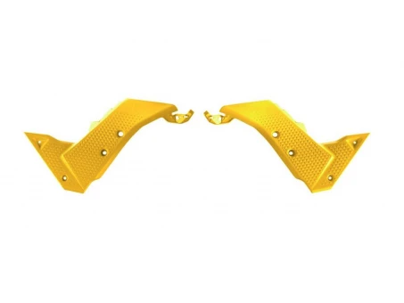 Set Panouri Laterale Racetech (RTech) Yamaha T7 Tenere 700 '19-'24 (Stanga/Dreapta) - Galben