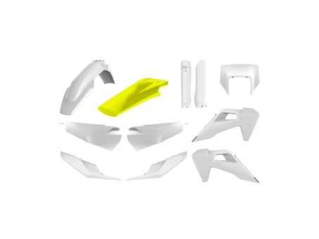 Kit plastice POLISPORT - (FULL KIT) Husqvarna TE/FE TPI '20-'23  - Alb | 91324