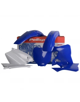 Kit plastice POLISPORT - (FULL KIT) YAMAHA YZ 125/250 '00-'01  - Albastru Alb