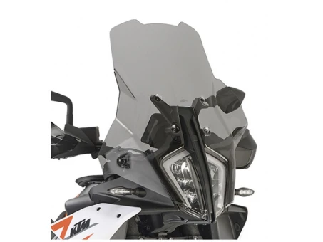 Parbriz moto KAPPA - KTM 790 / 890 ADVENTURE 23- 890 SMT 23- 29 X 47 CM Fumuriu | KD7716S