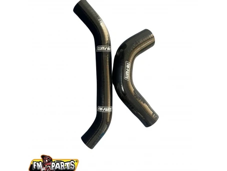 Kit furtune radiator silicon FM-Parts KTM EXC 250/300 TPI 24; HUSQVARNA TE/TEI 250/300 TPI 24; GAS-GAS EC 250/300 TPI 24 Culoare Negru | FP548824BK
