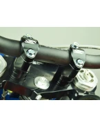 Suport ghidon SCAR KTM SX / SXF 23-24, EXC /EXCF 24 , HUSQVARNA TC / FC 23-24, TX / FX 23-24 - Negru | P67