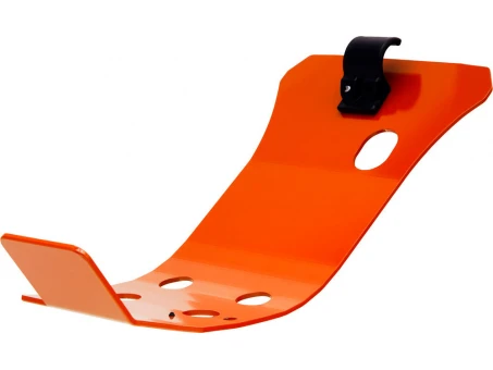 Scut protectie din aluminiu CROSSPRO MOTOCROSS MODEL MX: HUSQVARNA TE 250/300 17-18, KTM EXC 250/300 17-18 culoare Portocaliu | 2CP06101670010