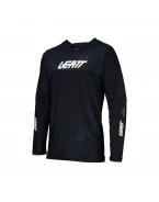 Tricou Moto Leatt 4.5 Enduro Black - Negru