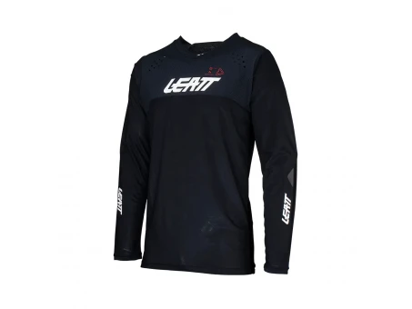 Tricou Moto Leatt 4.5 Enduro Black - Negru