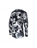 Tricou Moto Leatt 4.5 Enduro Forge - Negru/Gri/Camo
