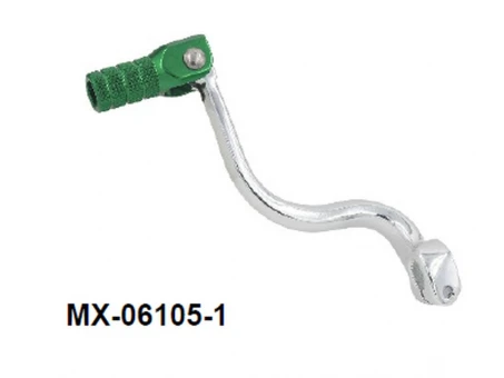 PSYCHIC 2024/01 DŹWIGNIA ZMIANY BIEGÓW KAWASAKI KX 125 03-05, KX 500 94-04 (OEM: 13156-1347; 13156-1492) (KUTE ALUMINIUM) KOLOR SREBRNY (ANODOWANY) | MX-06105-1