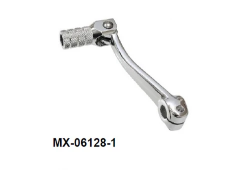 PSYCHIC 2024/01 DŹWIGNIA ZMIANY BIEGÓW HONDA CRF 50 F 04-23, CRF 70 F 04-12 (OEM: 24701-GEL-305; 24701-GEL-770) (KUTE ALUMINIUM) KOLOR SREBRNY (ANODOWANY) | MX-06128-1