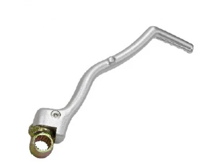 PSYCHIC 2024/01 DŹWIGNIA STARTERA (KOPKA / KIKSTARTER) HONDA CR 250 92-96 (OEM: 28300-KZ3-600; 28300-KZ3-860; 28300-KZ3-A10) (ALUMINIOWA) KOLOR SREBRNY | MX-08926SL