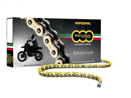 Lant REGINA 520ZRE (104 zale) Z-RING ENDURO pana la 650CC (auriu) (135ZRE/1031) | 520ZRE-104