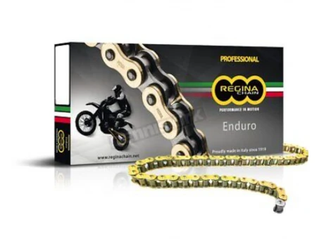 Lant REGINA 525ZRE (112 zale) Z-RING ENDURO pana la 750 CC auriu (137ZRE/012) | 525ZRE-112