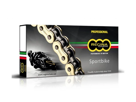 Lant REGINA 525ZRP (120zale) Z-RING MAXIMOTO pana la 1300 CC auriu (137ZRP/00F) | 525ZRP-120