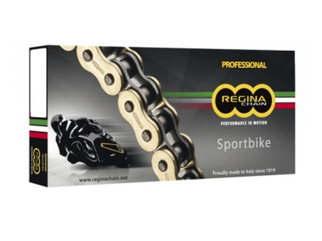 Lant REGINA 530ZRP2 (122 zale) Z-RING MAXIMOTO pana la 1400CC auriu (136ZRP2/1021) | 530ZRP2-122