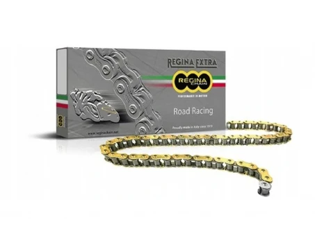 Lant REGINA 415 90GP4 (136 zale) ROAD RACING culoare auriu (415/136) (90GP4/1000) (fara o-ring) | 90GP4-136