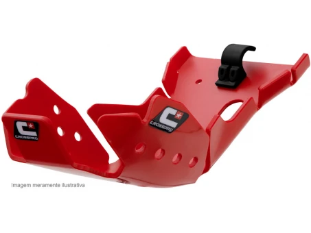 Scut protectie din plastic CROSSPRO Enduro MODEL EC DTC pentru: KTM EXC 350/300 23-, HUSQVARNA TC 250 23-, TE 300 24-, GASGAS EC / EX / MC 24- culoare Rosu | 2CP085230A0500