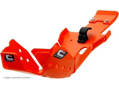 Scut protectie din plastic CROSSPRO model PRO-LINK DTC HARD ENDURO pentru: KTM SX-F / XC-F 250/300 23-, HUSQVARNA FC 250 / 350 23- culoare Portocaliu | 2CP225228A0900