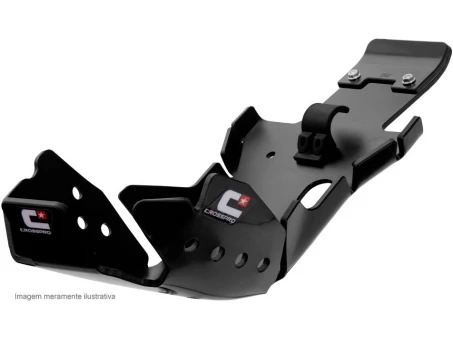 Scut protectie din plastic CROSSPRO model PRO-LINK DTC HARD ENDURO pentru: KTM SX-F / XC-F 250/300 23-, HUSQVARNA FC 250 / 350 23- culoare Negru | 2CP225228A0300