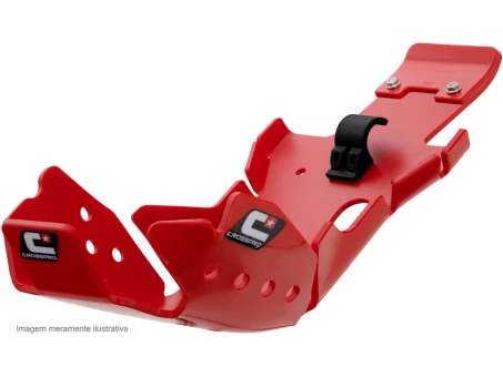 Scut protectie din plastic CROSSPRO model PRO-LINK DTC HARD ENDURO pentru: KTM SX-F / XC-F 250/300 23-, HUSQVARNA FC 250 / 350 23- GASGAS MC / FC 24- culoare Rosu | 2CP225228A0500