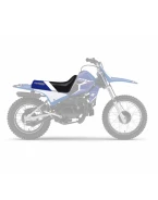 Husă șa BLACKBIRD YAMAHA PW 80 '96-'19 DREAM 4 YAMAHA culoare Negru Alb Albastru