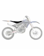 Husă șa BLACKBIRD YAMAHA YZ 250F '14-'18, YZ 450F '14-'19, WR 250F '15-'19, WR 450F '16-'18 ZEBRA culoare Negru Albastru