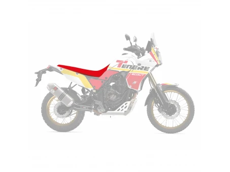 Husă șa BLACKBIRD YAMAHA TENETE 700 '20-'23 culoare Rosu Negru