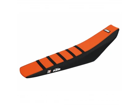Husă șa BLACKBIRD KTM SX/SXF '98-'06, EXC/EXCF '98-'07 (SX ALL MODELS '98-'06) (EXC ALL MODELS '98-'07) ZEBRA culoare Negru Portocaliu