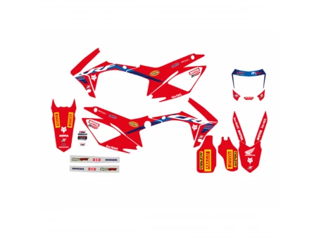 Kit grafic BLACKBIRD HONDA CRF 250R '14-'17, CRF 450R '13-'16 REPLICA TEAM HRC 23