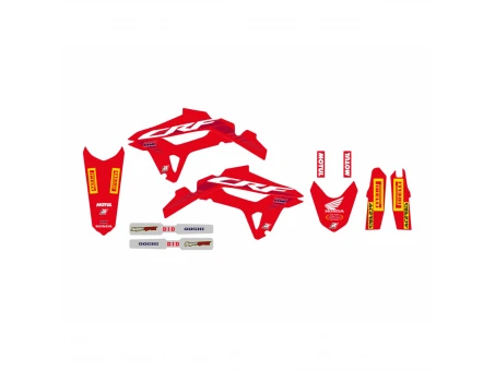Kit grafic BLACKBIRD HONDA CRF 250R '22-'24, CRF 450R '21-'24 REPLICA TEAM HRC 50TH ANNIVERSARY HONDA